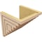 Ekena Millwork 10"W x 10"D x 10"H Wide Landon Rough Cedar Woodgrain TimberThane Corbel, Primed Tan CORUR10X10X10LANRCPR - alternate 6